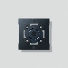 SIEDLE - Montageadapter für LED-Flächenleuchte, MA/LEDF 600-0, schwarz