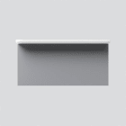 SIEDLE - LED-Flächenleuchte LEDF 600-4/2-0 SM, silber-metallic