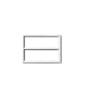 SIEDLE - Kombirahmen KR 613-2 SM, silber-metallic