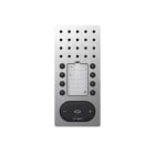SIEDLE - Bus-Freisprechtelefon Comfort Intercom, BFC 850-01 E/S edelstahl/schwarz