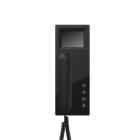 SIEDLE - Bus-Telefon Standard mit Farbmonitor, BTSV 850-03 SH/S sw-hochgl./sw