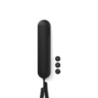 SIEDLE - Haustelefon Standard HTS 811-0 WH/S, weiß-hochglanz/schwarz