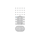 SIEDLE - Bus-Freisprechtelefon Comfort Intercom, BFC 850-0 WH/W weiß-hochglanz/weiß