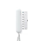 SIEDLE - Bus-Telefon Comfort BTC 850-02 WH/W, weiß-hochglanz/weiß