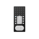 SIEDLE - Bus-Freisprechtelefon Comfort Intercom, BFC 850-0 SH/W schwarz-hochglanz/weiß