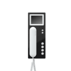 SIEDLE - Bus-Telefon Standard mit Farbmonitor, BTSV 850-03 SH/W schwarz-hochgl./weiß
