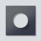 SIEDLE - Blendrahmen ACM 67X-.../BCM 65X-..., /CM 61X-... AG anthrazitgrau