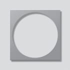 SIEDLE - Blendrahmen CMC/CMM 611/612-..., BCMM/BCMC 650-...SM, silber-metallic