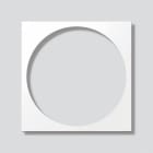 SIEDLE - Blendrahmen CMC/CMM 611/612-..., BCMM/BCMC 650-...W, weiß