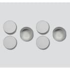 SIEDLE - Schraubenabdeckung silber-metallic, KSF/KSFB/SR/SRE 6xx SM