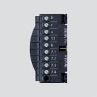 SIEDLE - Klemmblock TM  612-4, schwarz
