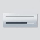 SIEDLE - F-EH Durchwurf-BK, edelstahl, F CL BD3 01, Siedle Classic