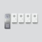 SIEDLE - Audio-Set Siedle Basic CAB 850-4 E/W, edelstahl-gebürstet