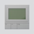 SIEDLE - Display-Ruf-Modul DRM 612-02 SM, silber-metallic