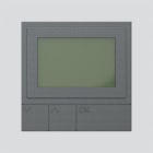 SIEDLE - Display-Ruf-Modul DRM 612-02 DG, dunkelgrau-glimmer
