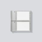 SIEDLE - Ruftasten für Siedle Vario TM 700-2-0 SM, silber-metallic