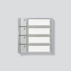 SIEDLE - Ruftasten für Siedle Vario TM 700-4-0 SM, silber-metallic