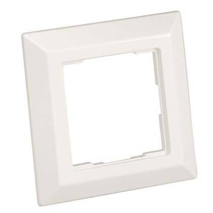 PANDUIT - Abdeckrahmen 1-fach 80x80mm, RAL9010