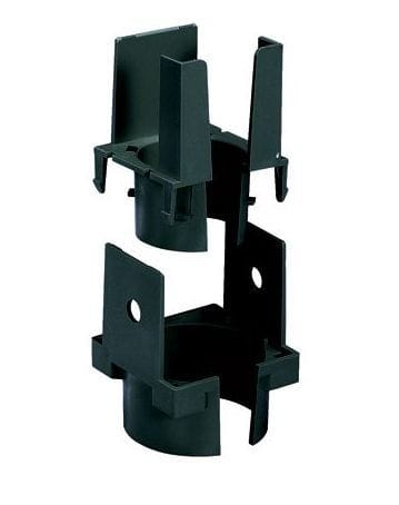 PANDUIT - Kabelabgang 1-Port auf flexibles Rohr, 38,1mm Innen-DM schwarz