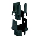 PANDUIT - Kabelabgang 1-Port auf flexibles Rohr, 38,1mm Innen-DM schwarz