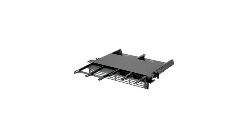 PANDUIT - HD Flex LWL Gehäuse 19 Zoll 1HE ausziehbar bis 12 Kassetten