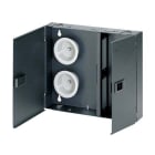 PANDUIT - Opticom 12-Port LWL Wandgehäuse schwarz
