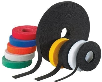 PANDUIT - Klettkabelbinder auf Rolle 4,5m Breite 8,4mm rot