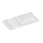 PANDUIT - Befestigungssockel,selbstklebend,27.9x27.9mm,PA6.6,weiß,VPE 100