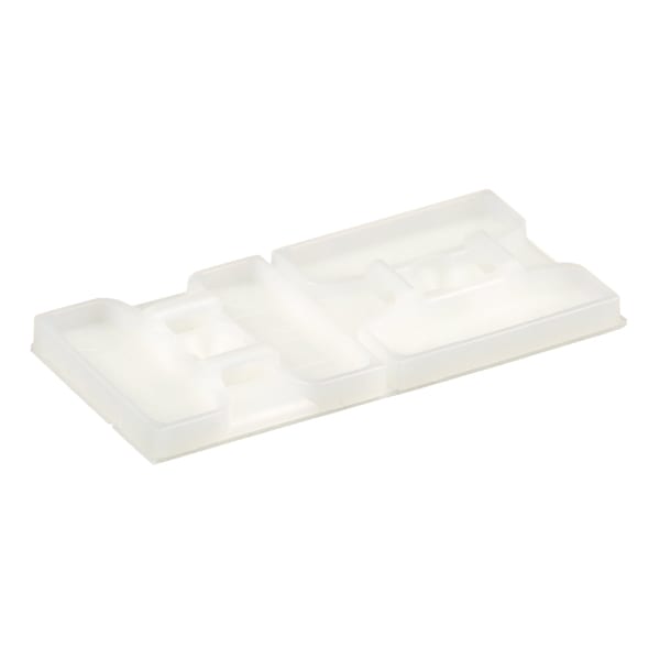 PANDUIT - Befestigungssockel,selbstklebend,27.9x27.9mm,PA6.6,weiß,VPE 500