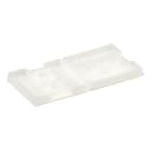 PANDUIT - Befestigungssockel,selbstklebend,27.9x27.9mm,PA6.6,weiß,VPE 500