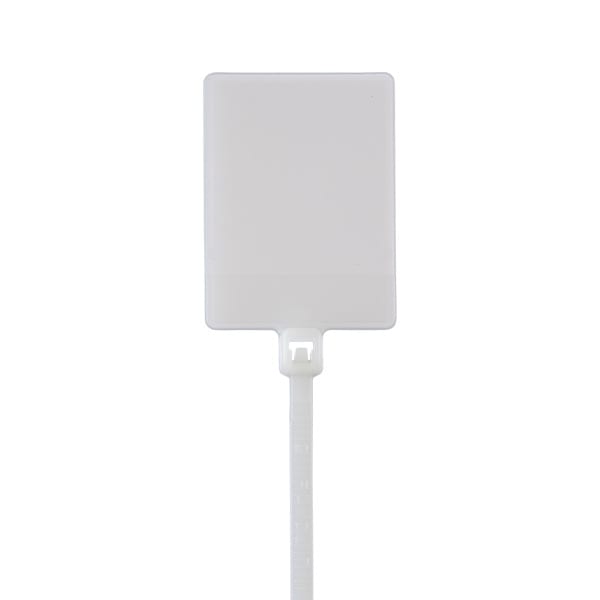 PANDUIT - Kabelbindermit Beschriftungsfläche, 130x2,5mm, PA 6.6, Natur , VPE 1000
