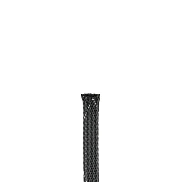 PANDUIT - Geflechtschlauch dehnbar, Durchm. 3,2mm, Rolle 61,0m, schwarz, flammhemmend