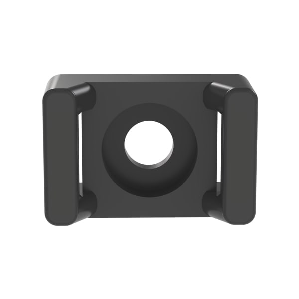 PANDUIT - Befestigungssockel,10.9mm Breite,M4 Schraubbefestigung,UV-Besändig,Nylon,VPE 100