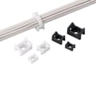 PANDUIT - Befestigungssockel,10.9mm Breite, M4 Schraubbefestigung,UV-Besändig,Poly,VPE 100