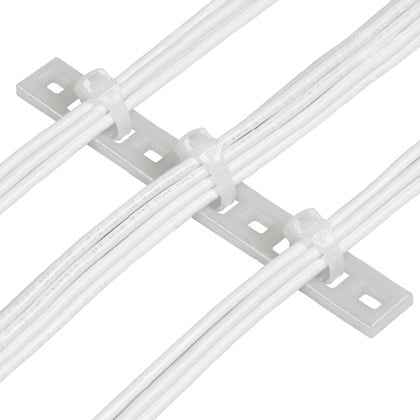 PANDUIT - Kabelbinderhalterungsplatte,5 Bündel,M-S Kabelbind.,M3 Schraubbefestigung,VPE100