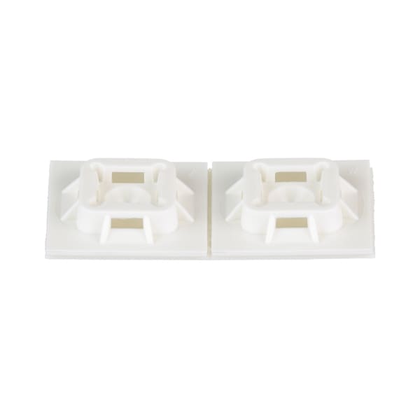 PANDUIT - Befestigungssockel,selbstklebend,25.4x25.4mm,PA6.6,weiß,VPE 100