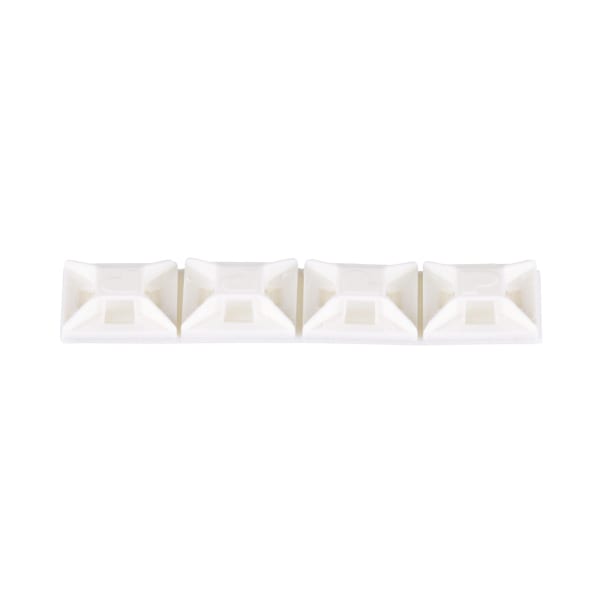 PANDUIT - Befestigungssockel,selbstklebend,12.7x12.7mm,PA6.6,weiß,VPE 100