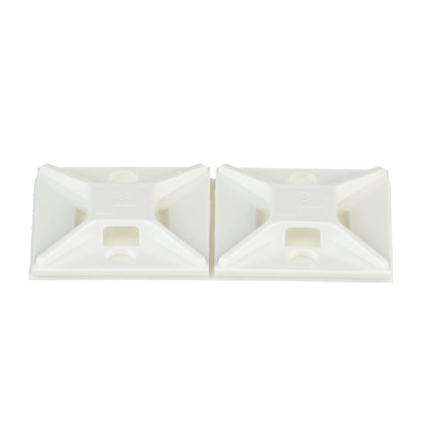 PANDUIT - Befestigungssockel,selbstklebend,25.4x25.4mm,ABS,weiß,VPE 100