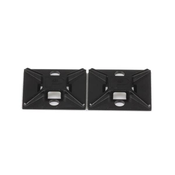 PANDUIT - Befestigungssockel,selbstklebend,25.4x25.4mm,UV-best.,PA6.6, schw.,VPE 500