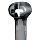 PANDUIT - Kabelbinder mit Stahlnase, 201x2,4mm, PA 6.6, schw. uv-best., VPE 1000