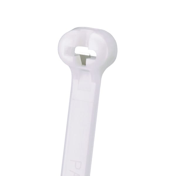 PANDUIT - Kabelbinder mit Stahlnase, 378x7mm, PA 6.6, Natur , VPE 50