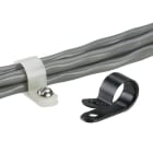 PANDUIT - Kabelklemme m. festen Durchmesser,6.4mm-Bündeld.,M5 Schraube,natur,VPE 100