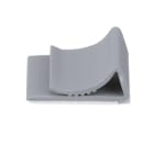 PANDUIT - Kabelklemme f. Flachbandkabel,selbstklebend,25.4x27.7x9.7mm,PVC,hellgr.,VPE500
