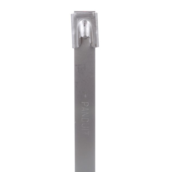 PANDUIT - Edelstahlkabelbinder Typ 304 mit Kugelverriegelung, 362x7,9mm, Natur , VPE 50