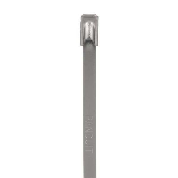 PANDUIT - Edelstahlkabelbinder Typ 304 mit Kugelverriegelung, 362x4,6mm, Natur , VPE 100