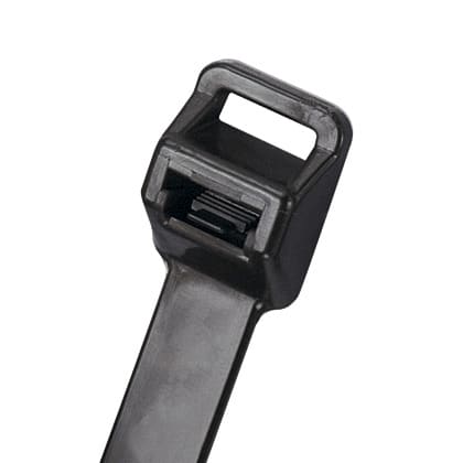 PANDUIT - Kabelbinder zum Wiederöffnen, 511x12,7mm, PA 6.6, schw. uv-best., VPE 100