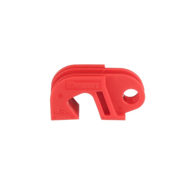 PANDUIT - Schutzschalterverriegelung universell, Rot, Pkg.1