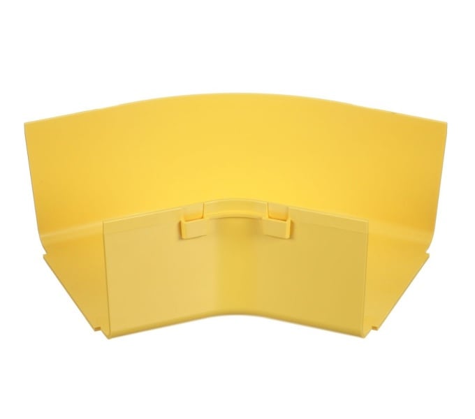 PANDUIT - FiberRunner 6x4 45° Bogen 150x100mm gelb horizontal