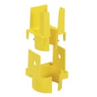 PANDUIT - Kabelabgang 1-Port auf flexibles Rohr, 38,1mm Innen-DM gelb