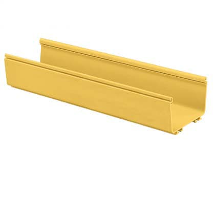 PANDUIT - FiberRunner 6x4 Kabelkanal 150x100mm gelb (1Stk.=10Fuß/3,05m)